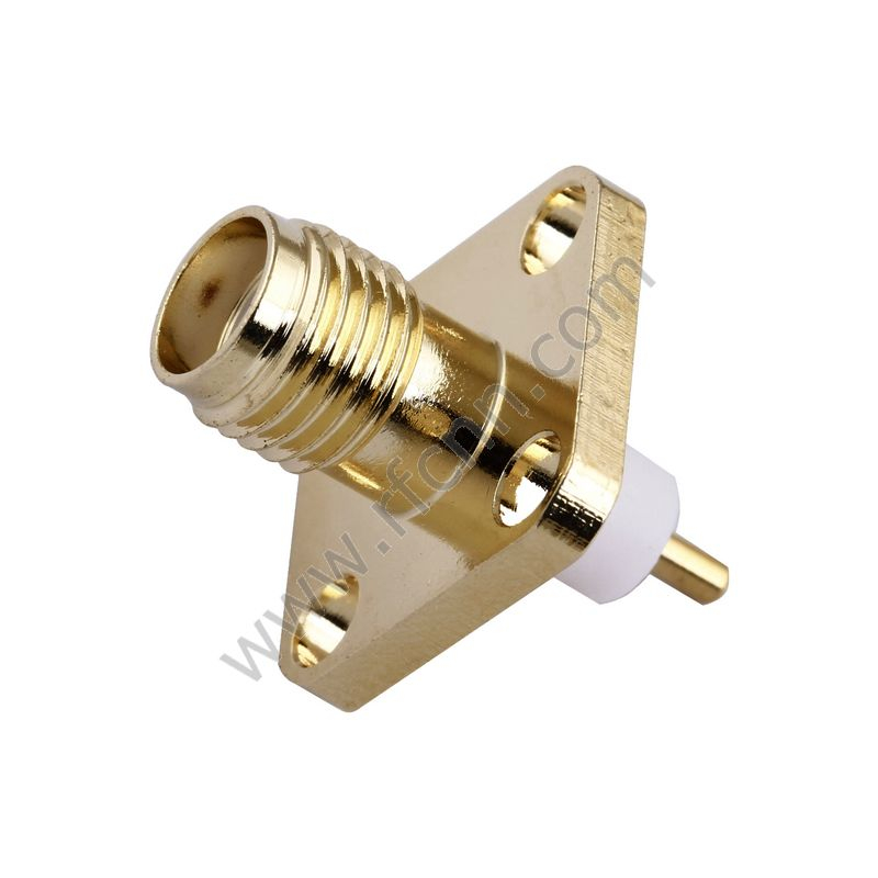 SMA-weiblicher Flansch für RG174 RF-Anschluss
