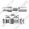 MCX Male Crimp für RG174 RF-Anschluss
