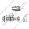 SMA-Weiblicher Crimp für RG178 RF-Anschluss