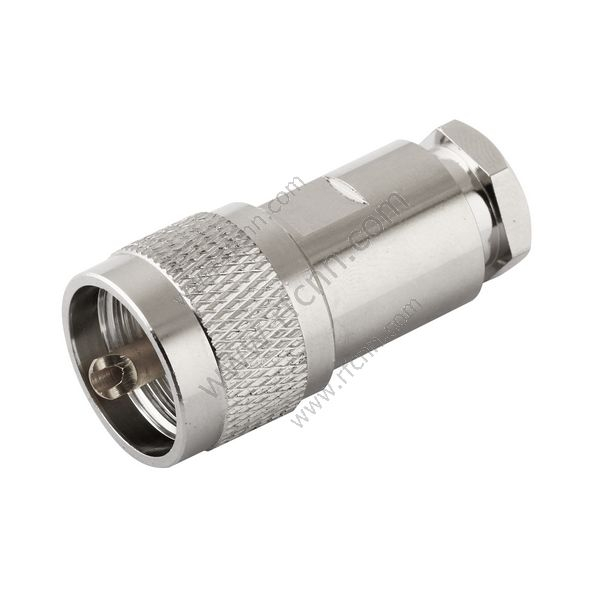 UHF-männliche Klammer gerade für RG213 -RF-Anschluss