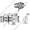 SMA-Bulkhead-Panel-Halterung HF-Anschluss
