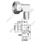 DIN 7/16 männlicher rechter Winkel für 1/2 "Super flexibles Kabel HF-Anschluss