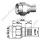 N männlich für lmr300 rf connector