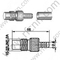 SMC-Stecker für RG174 RF-Anschluss