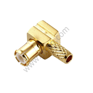 MCX Male Crimp Right Winkel für RG179 RF-Anschluss